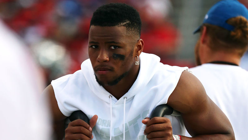 New York Giants running back Saquon Barkley