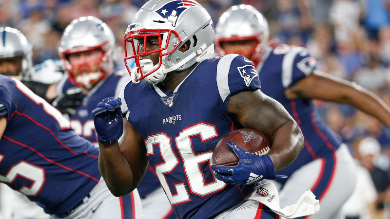 New England Patriots running back Sony Michel