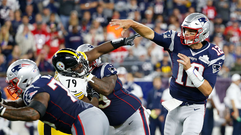 New England Patriots quarterback Tom Brady