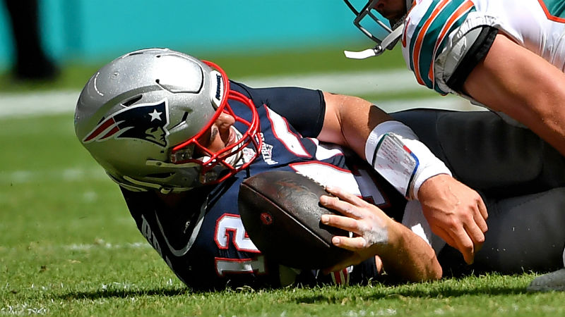 New England Patriots quarterback Tom Brady
