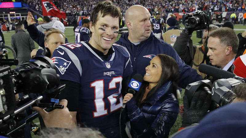 New England Patriots quarterback Tom Brady
