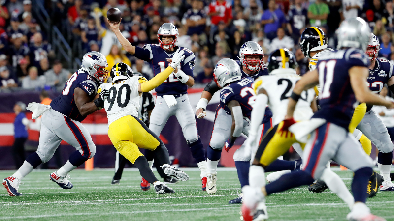 New England Patriots quarterback Tom Brady