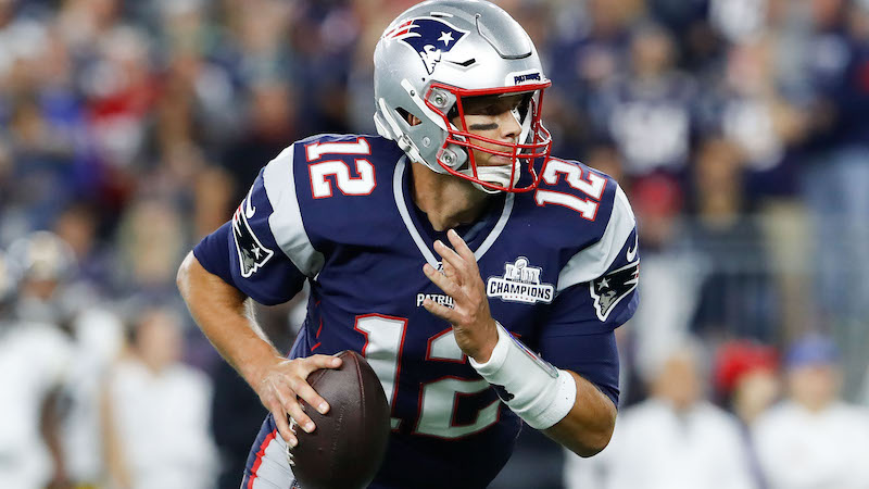 Patriots quarterback Tom Brady