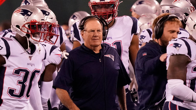 New England Patriots head coach Bill Belichick