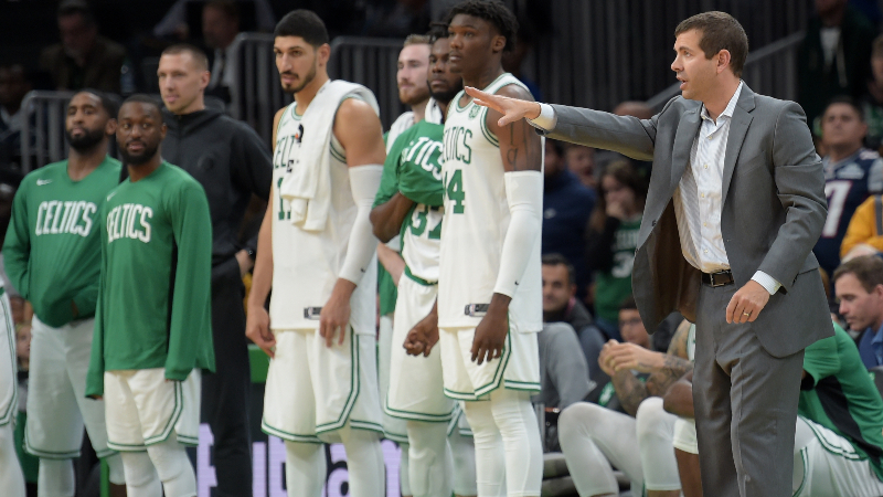 Boston Celtics head coach Brad Stevens