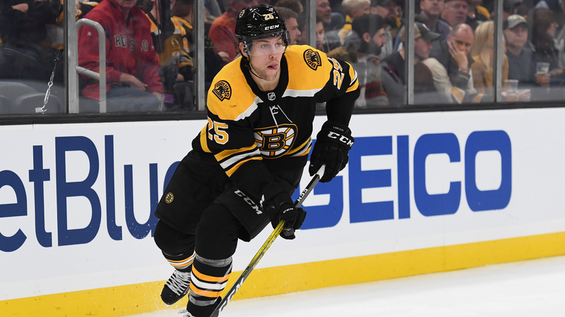 Boston Bruins' Brandon Carlo