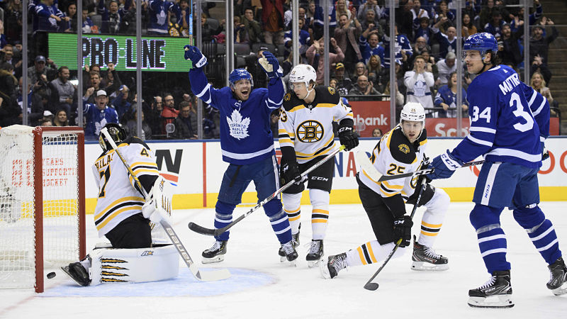 NHL: Boston Bruins at Toronto Maple Leafs