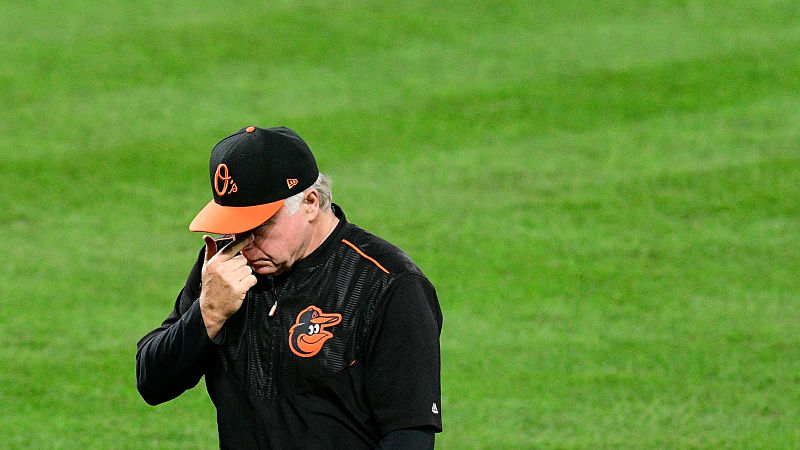 Baltimore Orioles manager Buck Showalter