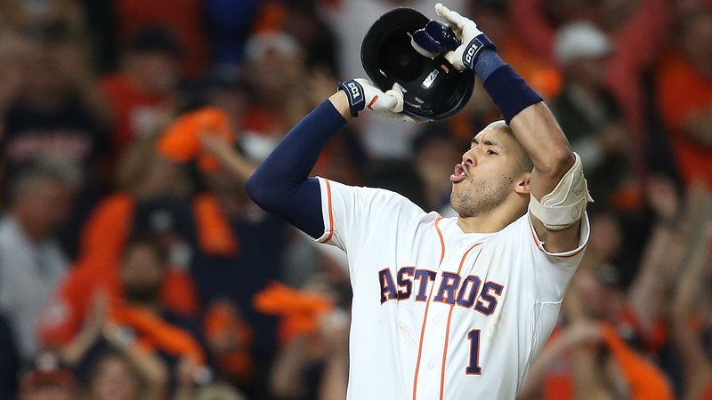 Houston Astros Shortstop Carlos Correa