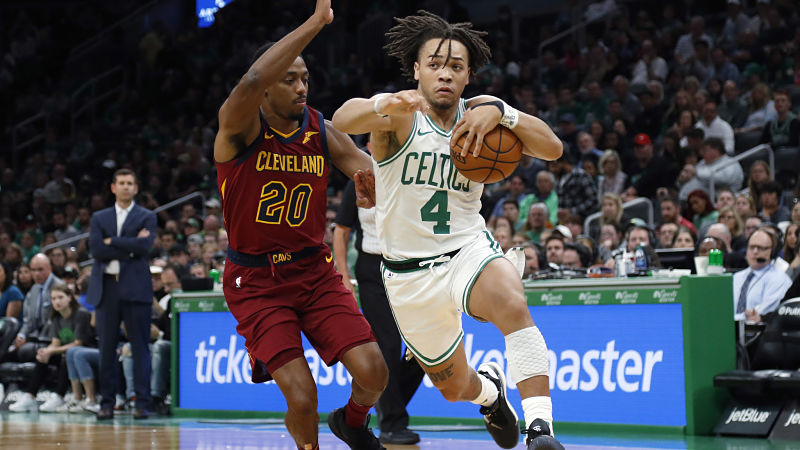Boston Celtics guard Carsen Edwards