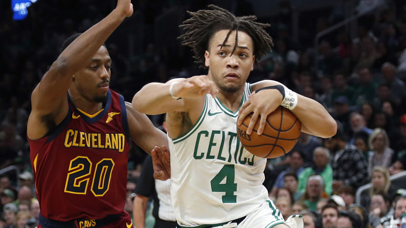 Boston Celtics guard Carsen Edwards