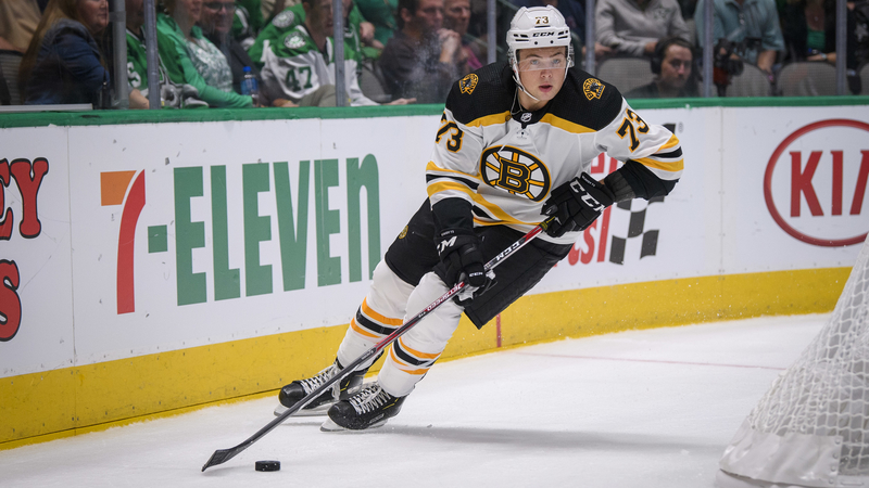 Boston Bruins Defenseman Charlie McAvoy