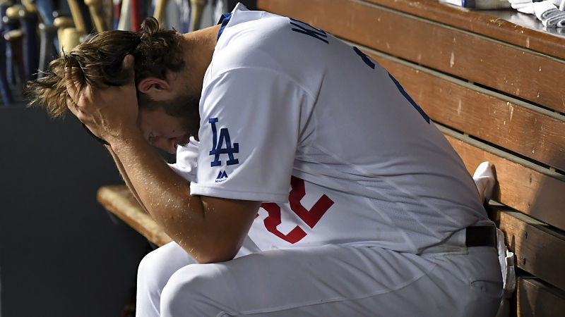 Los Angeles Dodgers' pitcher Clayton Kershaw