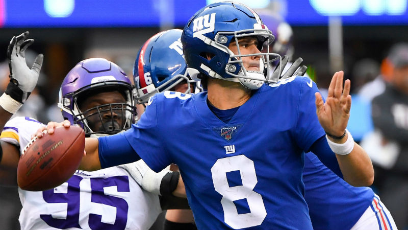New York Giants quarterback Daniel Jones