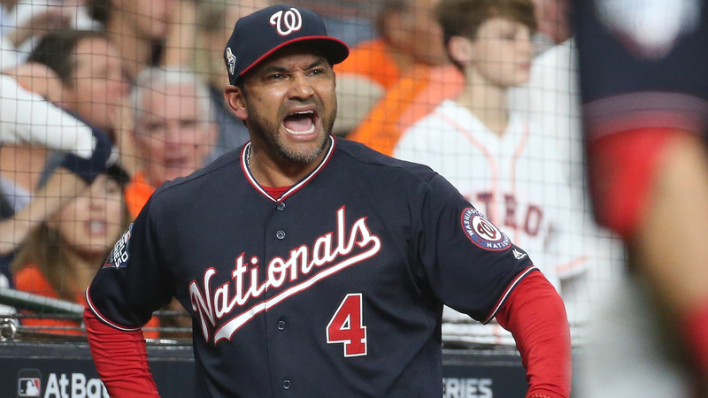 Washington Nationals Manager Dave Martinez