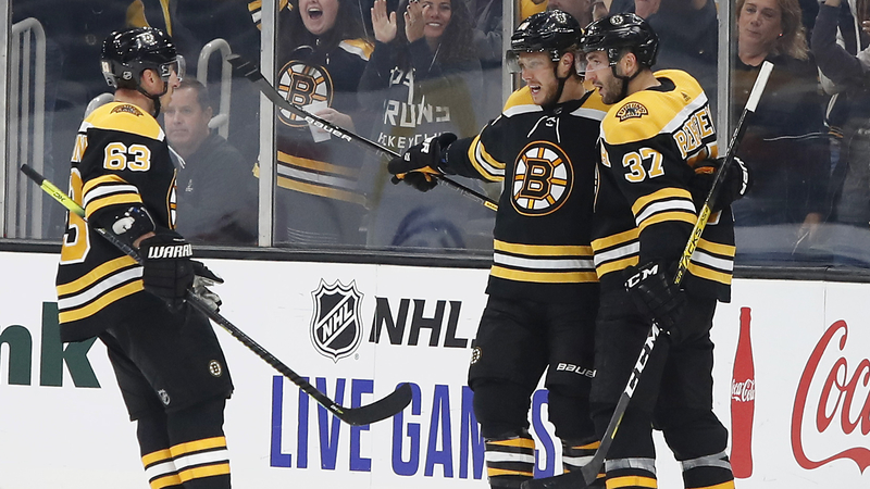 Boston Bruins' David Pastrnak