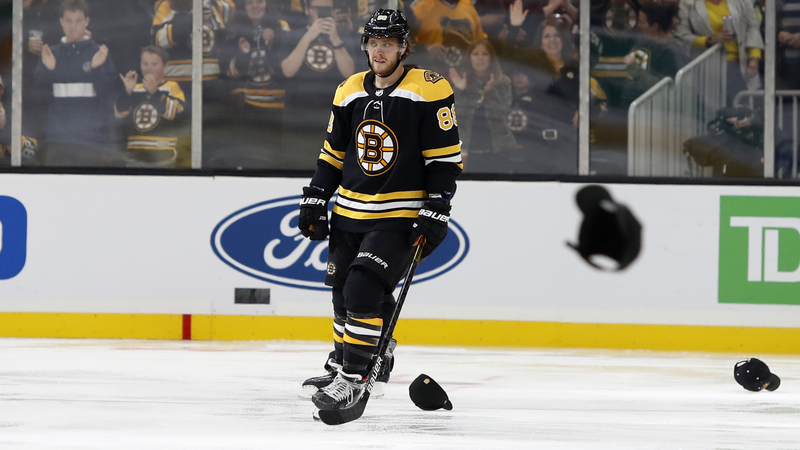 Boston Bruins Right Wing David Pastrnak