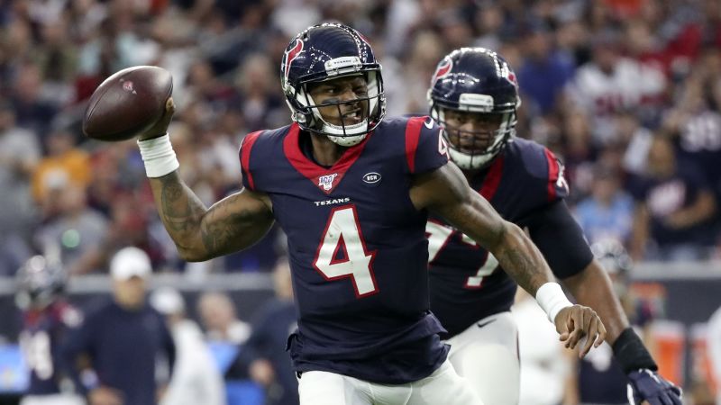 Houston Texans quarterback Deshaun Watson
