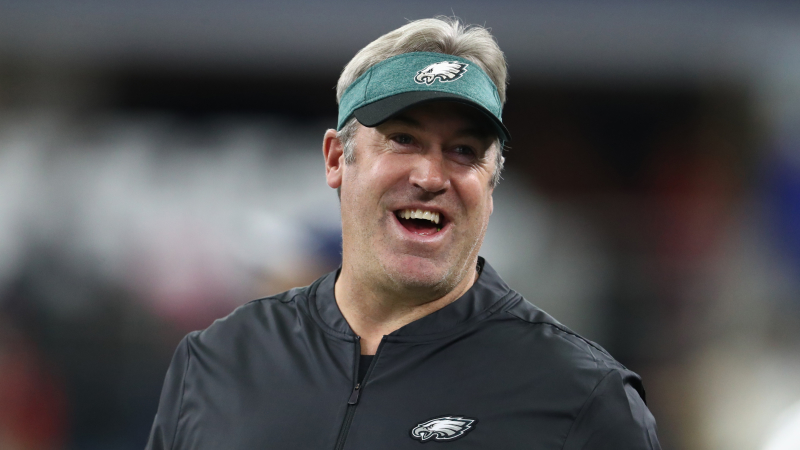 Philadelphia Eagles head coach Doug Pederson