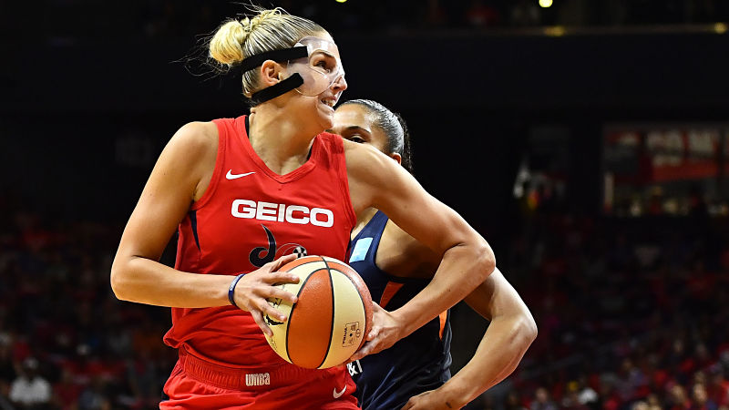 Washington Mystics forward Elena Delle Donne