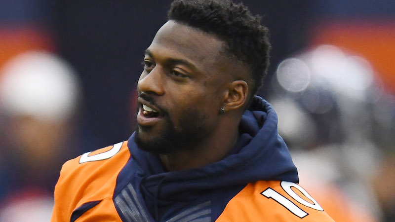 Broncos wide receiver Emmanuel Sanders