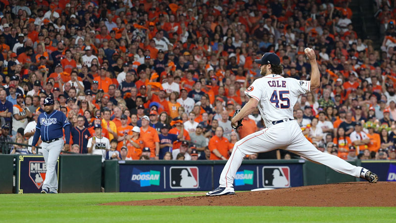 Houston Astros pitcher Gerrit Cole