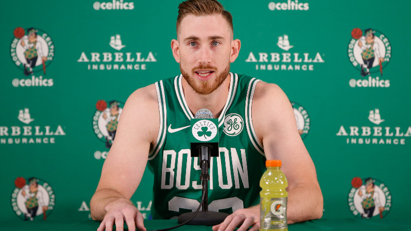 Boston Celtics guard Gordon Hayward