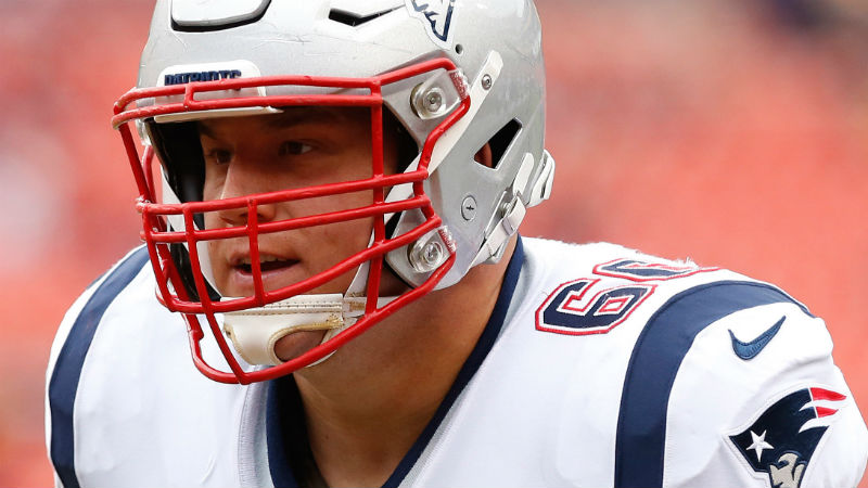 New England Patriots center James Ferentz