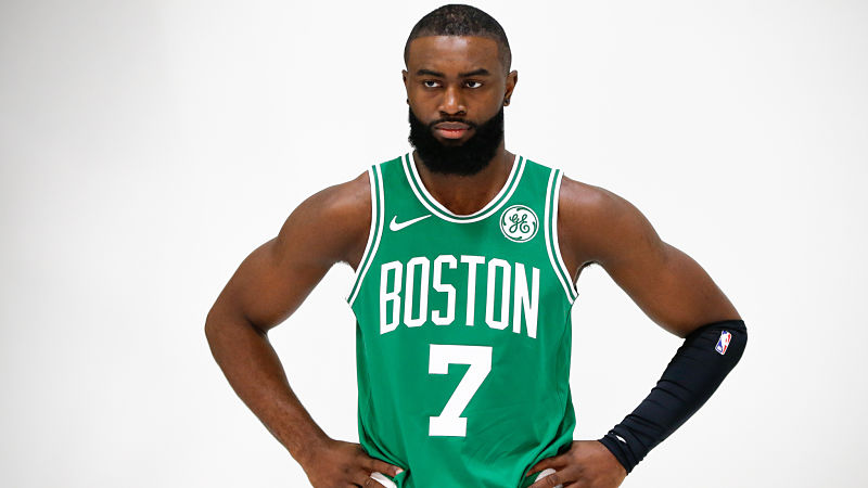 Boston Celtics guard Jaylen Brown