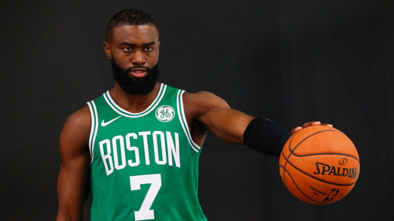 Boston Celtics guard Jaylen Brown