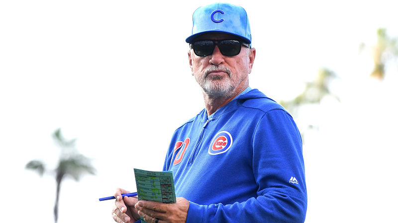 Former Chicago Cubs manager Joe Maddon