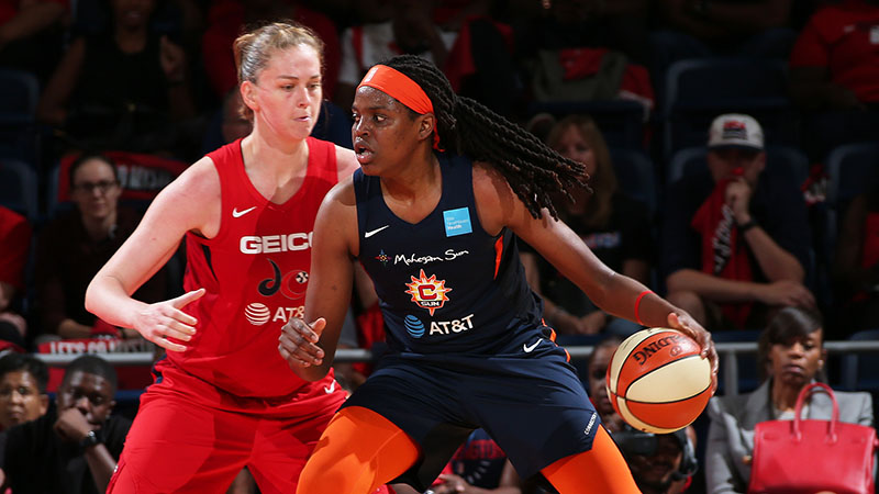 CT Sun center Jonquel Jones