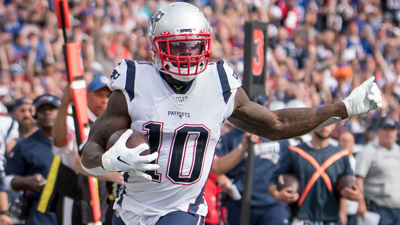 New England Patriots wide receiver Josh Gordon