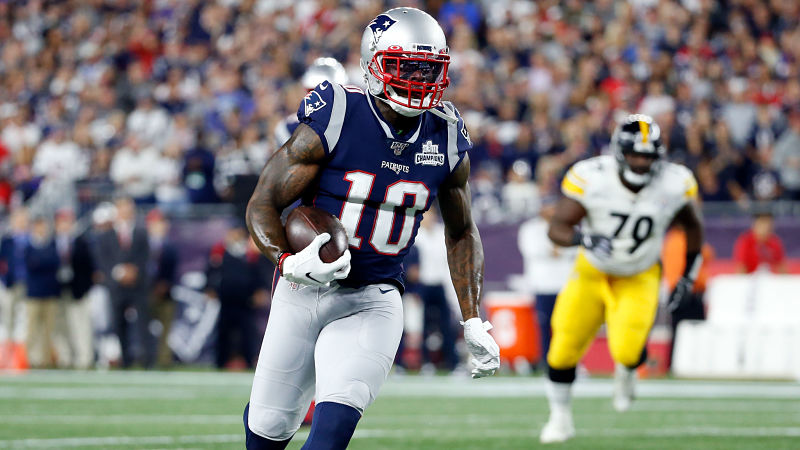 New England Patriots wide receiver Josh Gordon