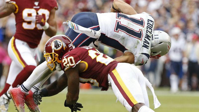 New England Patriots wide receiver Julian Edelman