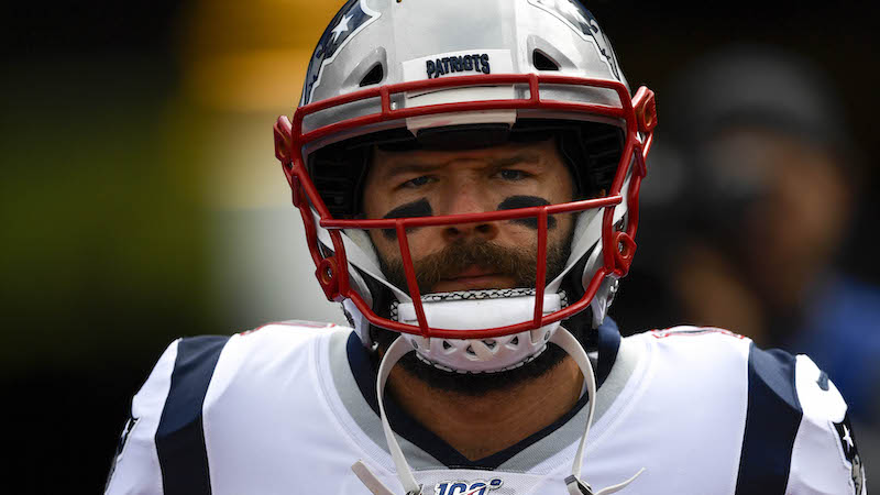 Patriots wide receiver Julian Edelman