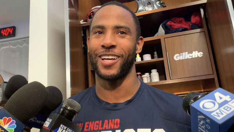 New England Patriots special teamer Justin Bethel