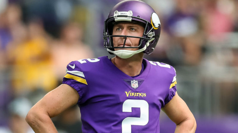 Minnesota Vikings kicker Kai Forbath