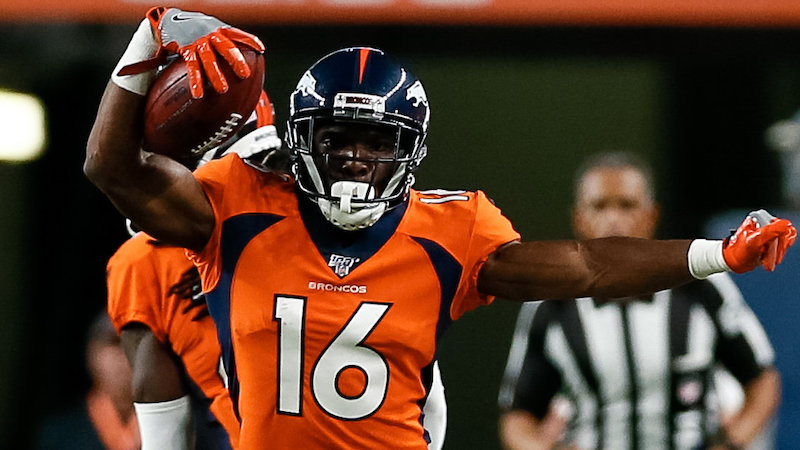 Patriots wide receiver Kelvin McKnight