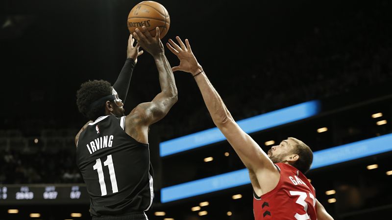 Brooklyn Nets guard Kyrie Irving