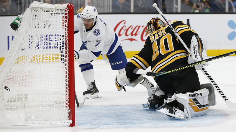 Tampa Bay Lightning right wing Mathieu Joseph