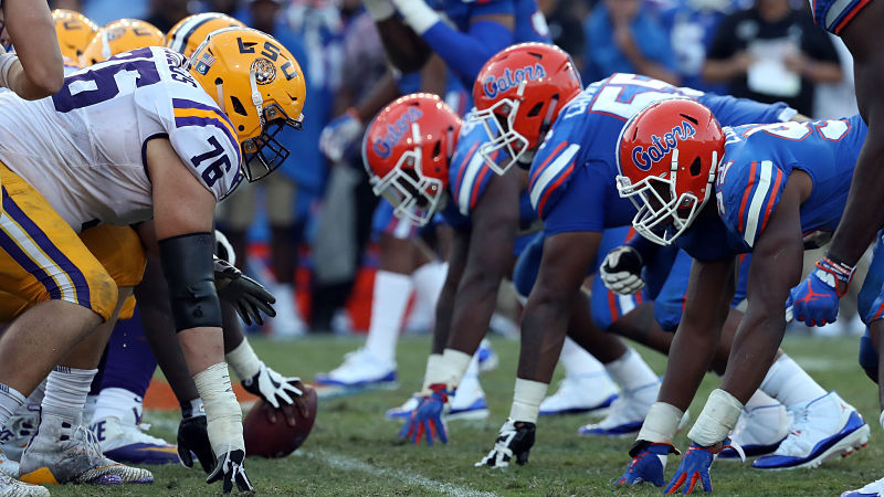 LSU, Florida football