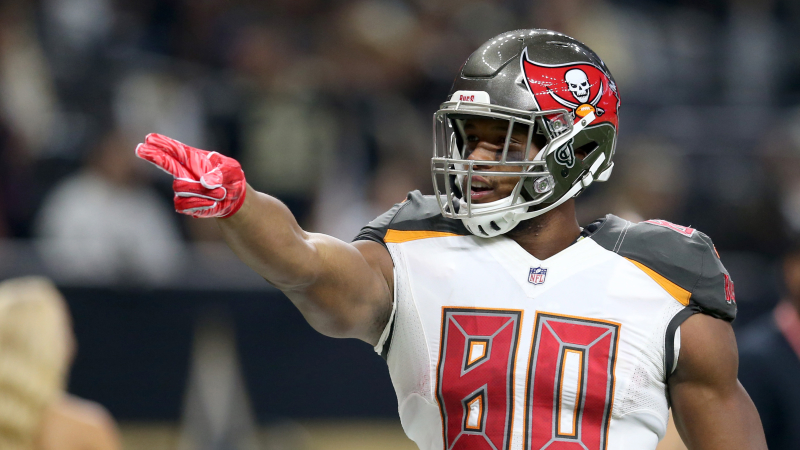 Tampa Bay Buccaneers tight end O.J. Howard