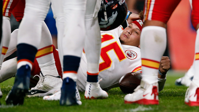 Kansas City Chiefs quarterback Patrick Mahomes