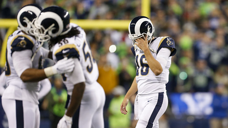 Los Angeles Rams quarterback Jared Goff
