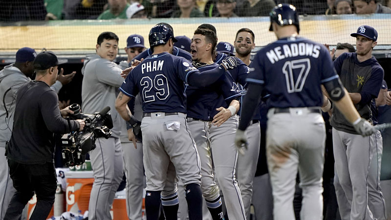 Tampa Bay Rays designated hitter Tommy Pham