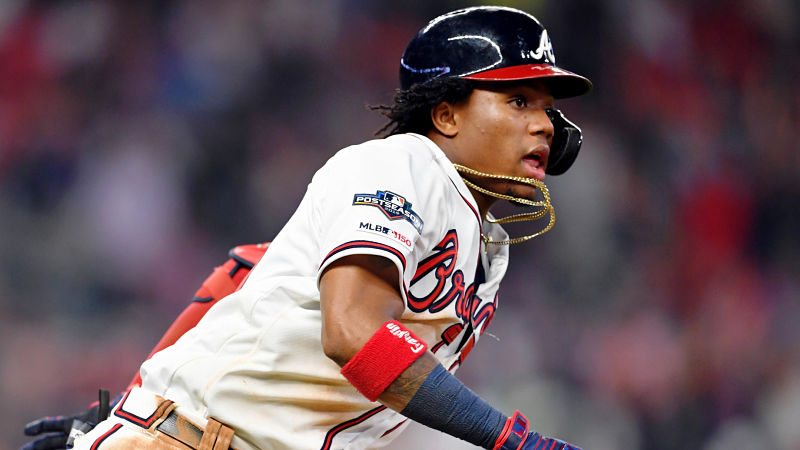 Atlanta Braves outfielder Ronald Acuna Jr.
