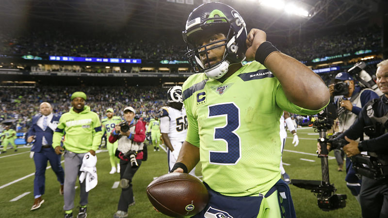 Seattle Seahawks quarterback Russell Wilson