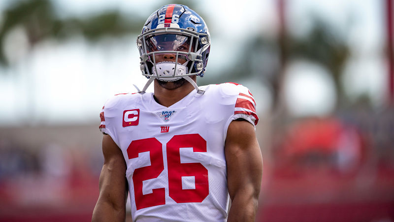 New York Giants running back Saquon Barkley