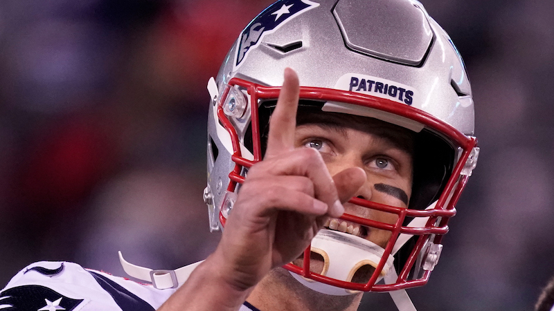 Patriots quarterback Tom Brady